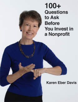 100+ Questions to Ask Before You Invest in a Nonprofit Book Cover