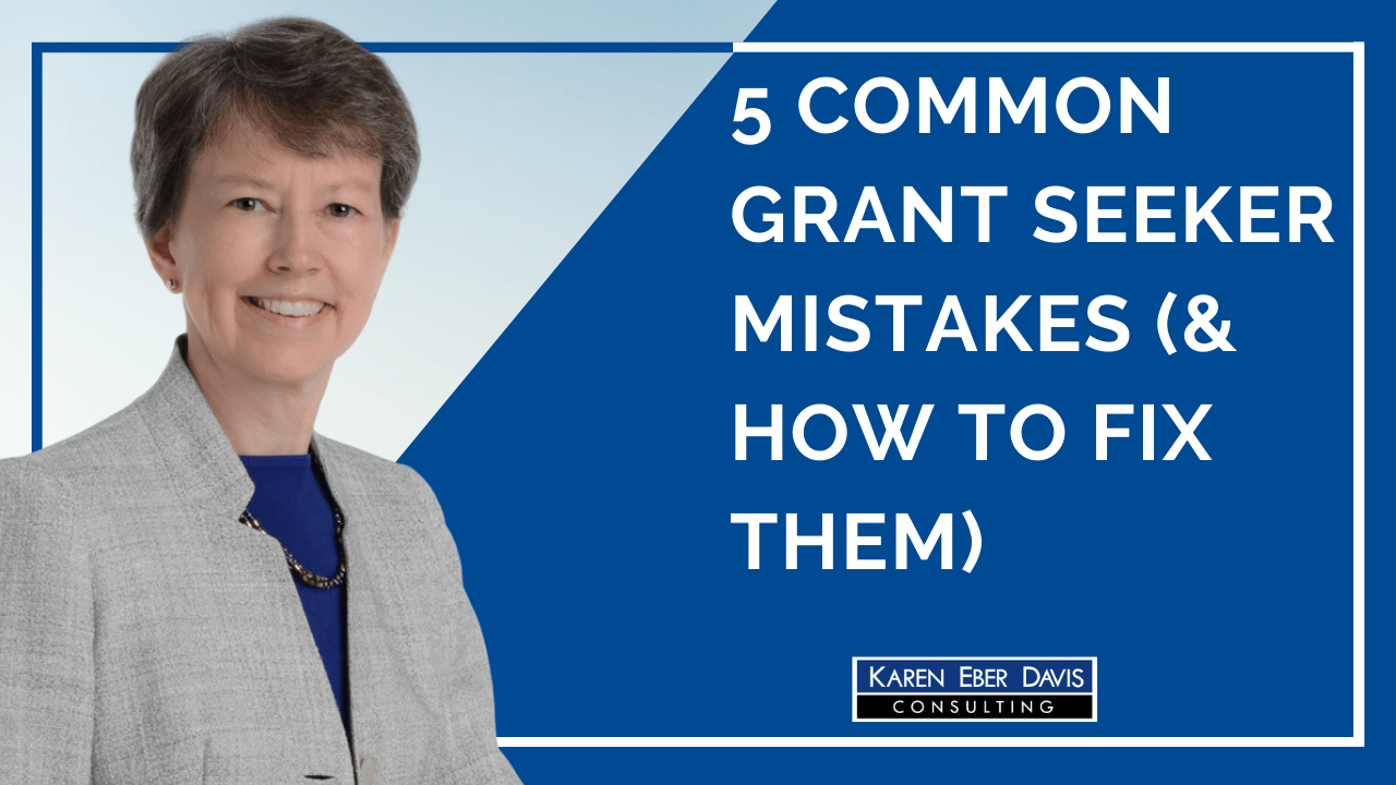 5 Common Grant Seeker Mistakes