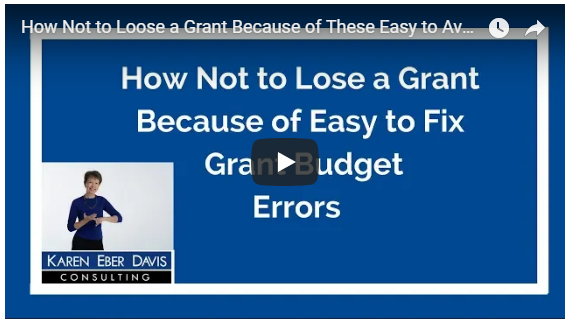 How Not to Lose a Grant Because of These Easy to Avoid Grant Budget Errors