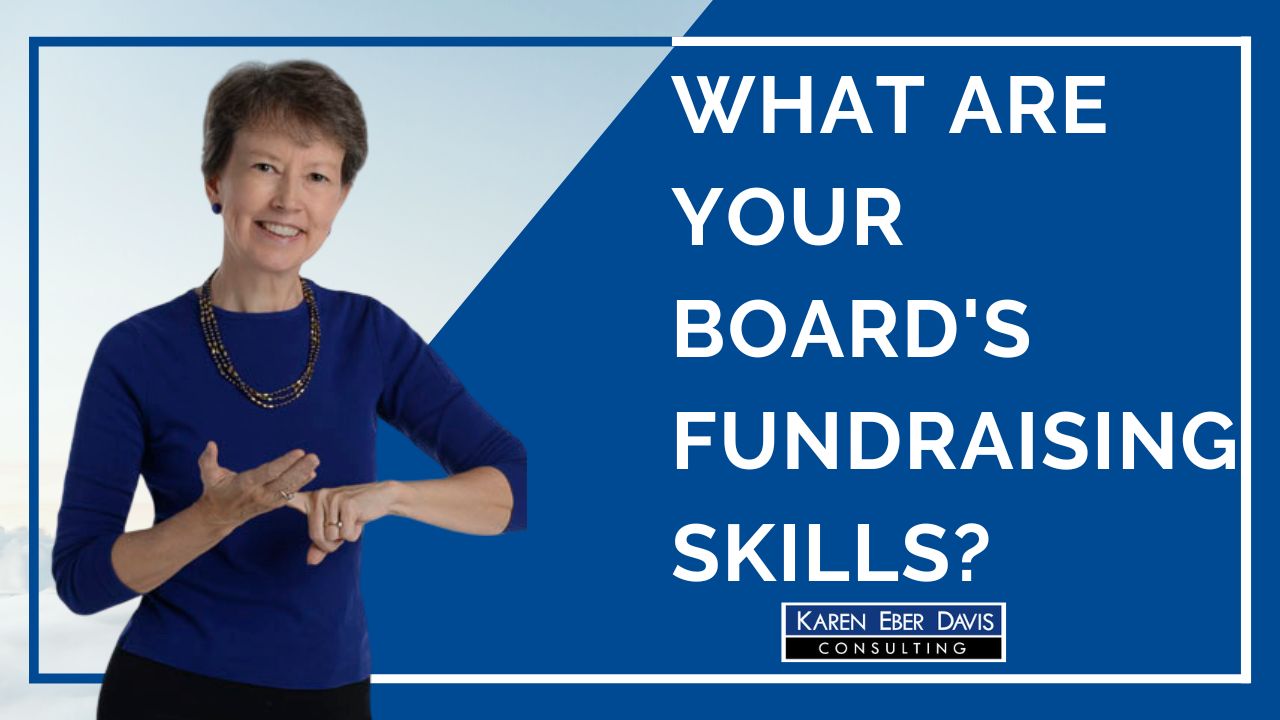 What Are Your Nonprofit Board’s Fundraising Skills?