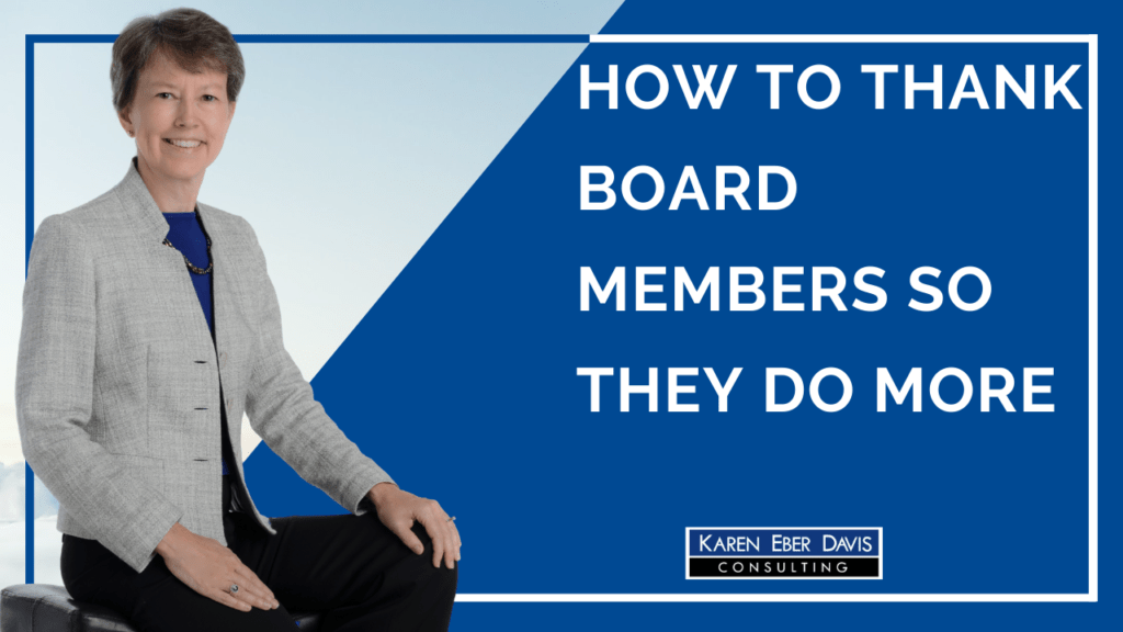How to Thank Your Nonprofit Board Members So They Do More