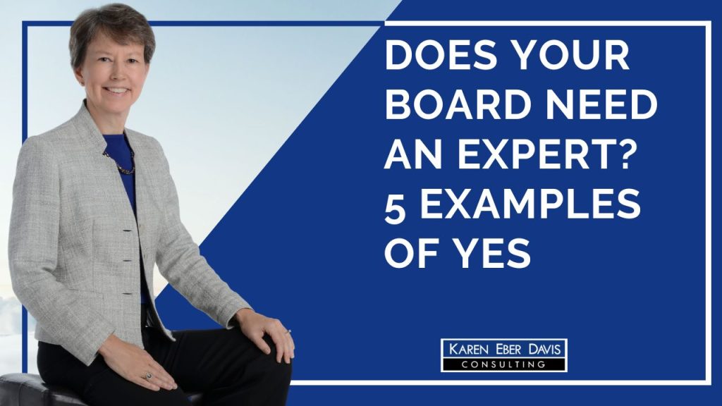 Does your board need an expert? 5 examples of yes! video cover