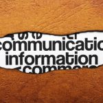 the words communication and informaiton